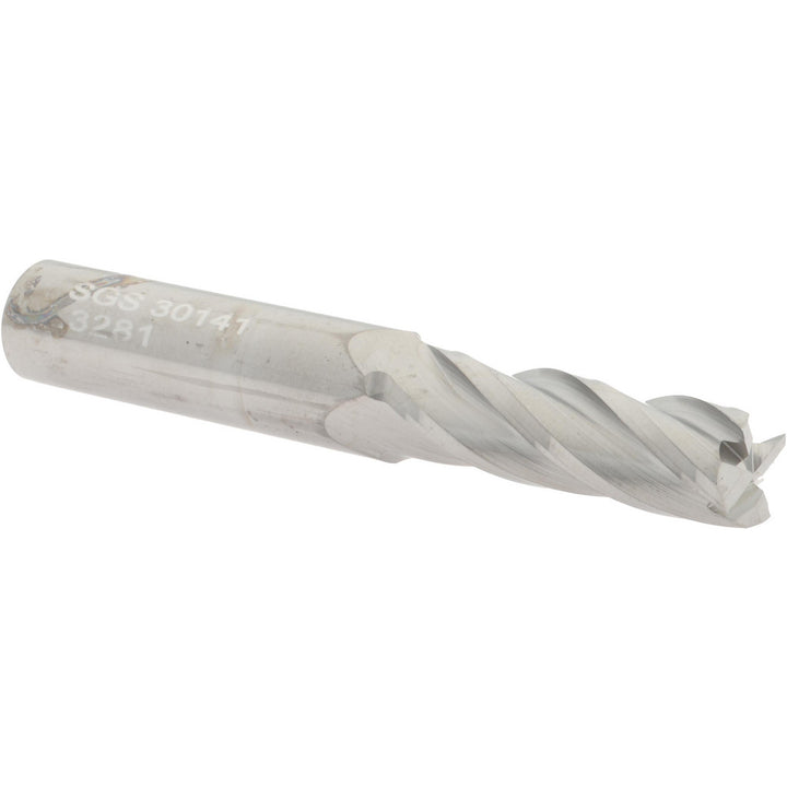 21/64" 4-Flute Solid Carbide Square End Mill - SGS 30141