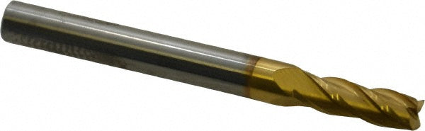 7/32" 4-Flute Solid Carbide Square End Mill, TiN - SGS 39127