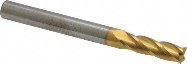 15/64" 4-Flute Solid Carbide Square End Mill, TiN - SGS 39129