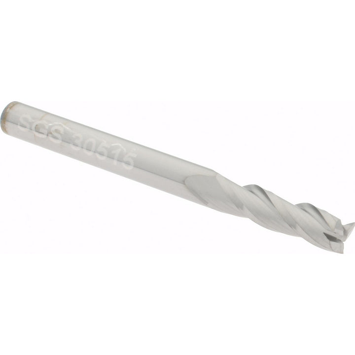 1/8" 3-Flute Solid Carbide Square End Mill - SGS 30515