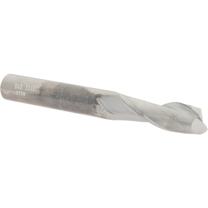 3/8" 2-Flute Solid Carbide Square End Mill - SGS 33307