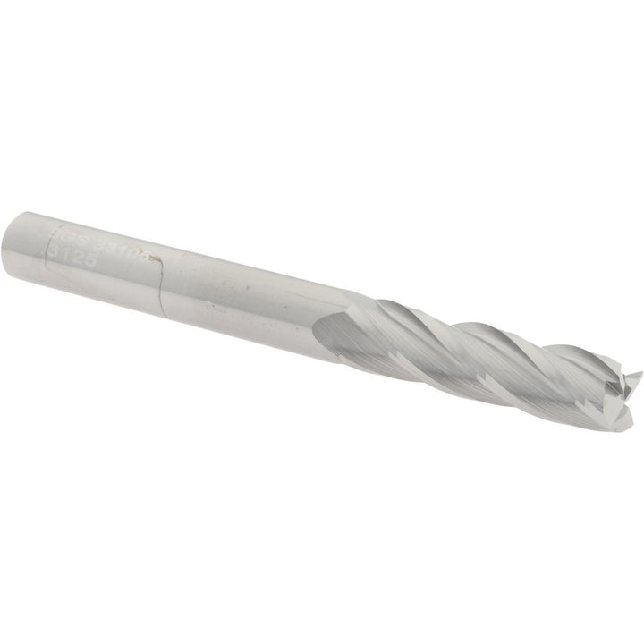 5/16" 4-Flute Solid Carbide Square End Mill - SGS 33105