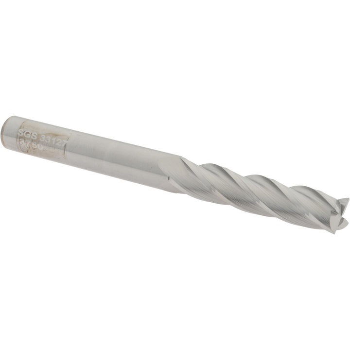 3/8" 4-Flute Solid Carbide Square End Mill - SGS 33127