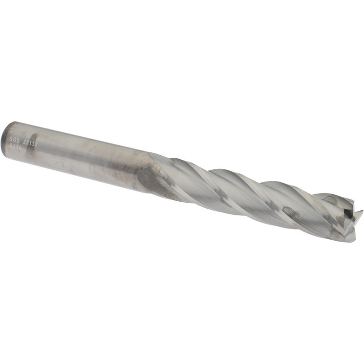 5/8" 4-Flute Solid Carbide Square End Mill - SGS 33133