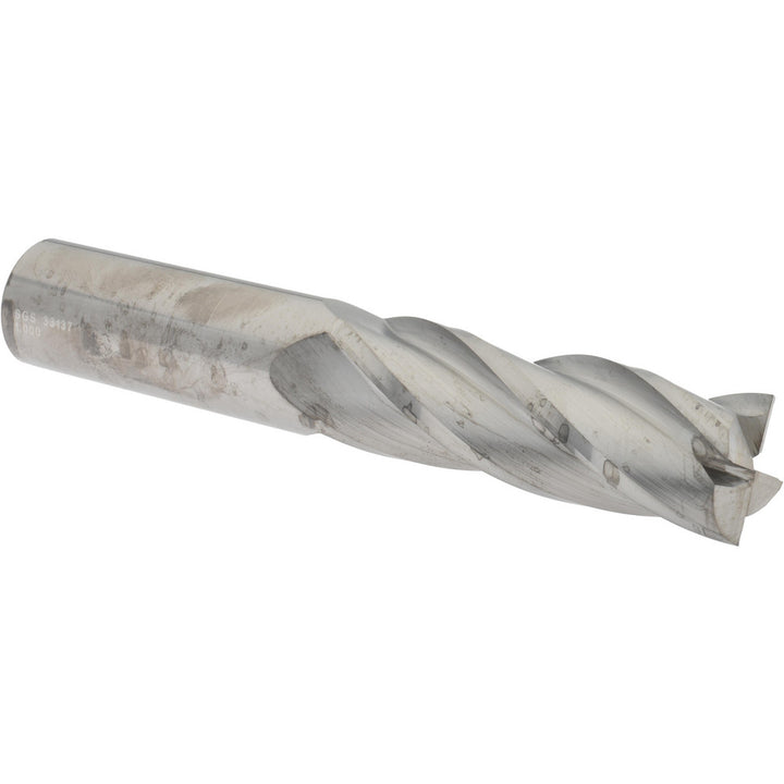 1" 4-Flute Solid Carbide Square End Mill - SGS 33137