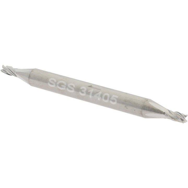 1/16" 4-Flute Solid Carbide Square End Mill - SGS 31405