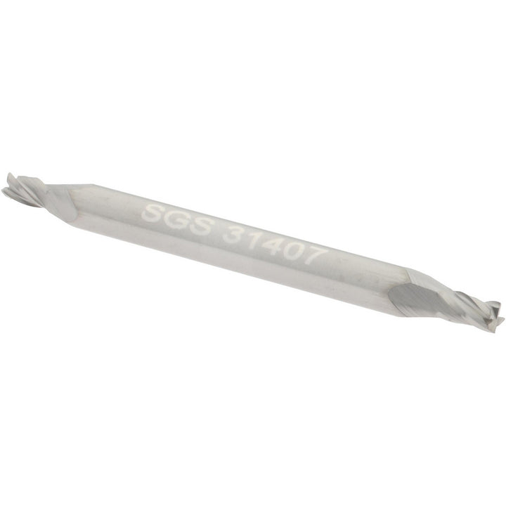 5/64" 4-Flute Solid Carbide Square End Mill - SGS 31407