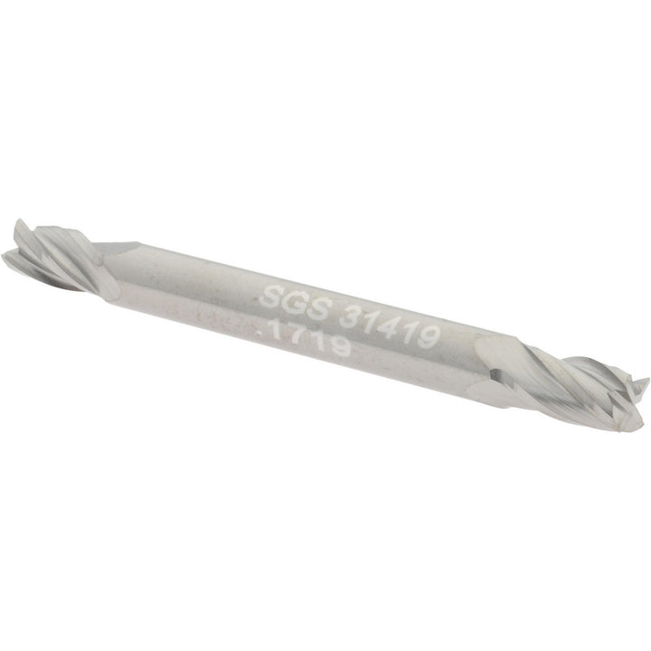 11/64" 4-Flute Solid Carbide Square End Mill - SGS 31419
