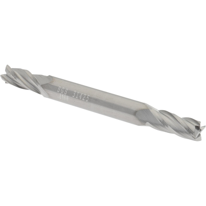 7/32" 4-Flute Solid Carbide Square End Mill - SGS 31425