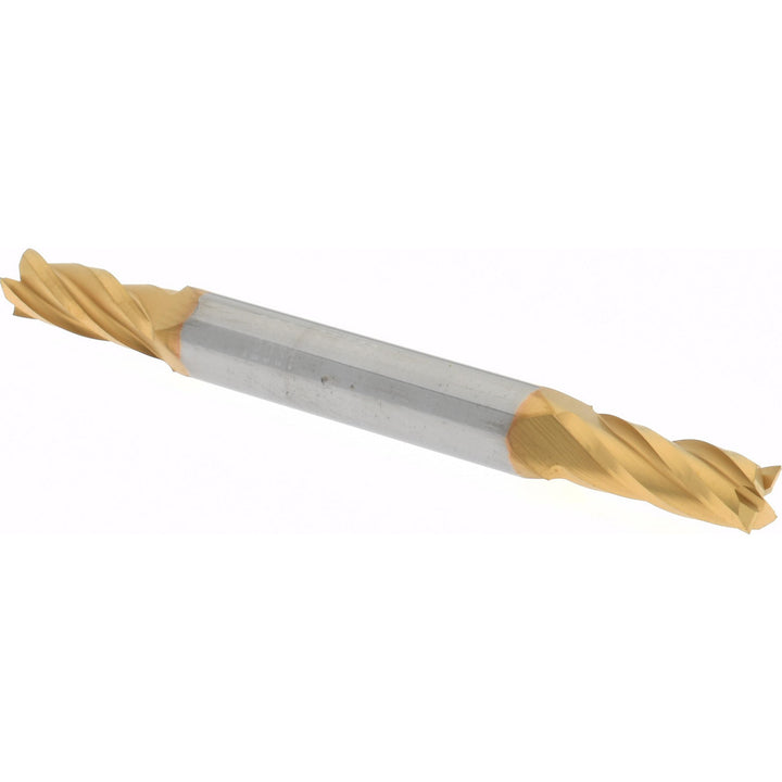 13/64" 4-Flute Solid Carbide Square End Mill, TiN - SGS 31463
