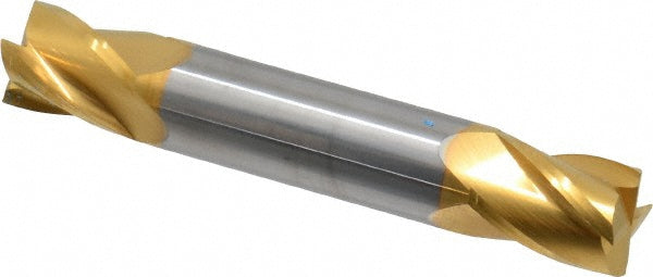 1/2" 4-Flute Solid Carbide Square End Mill, TiN - SGS 31479