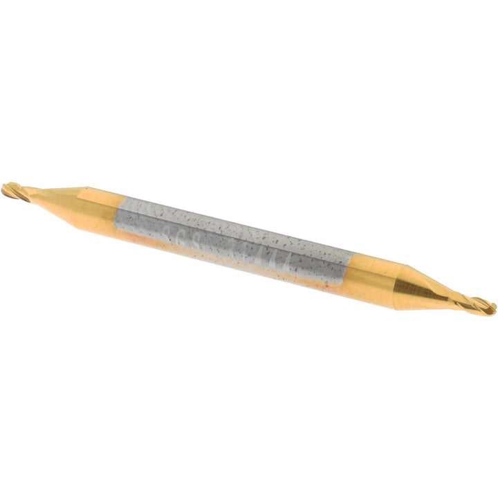 3/64" 4-Flute Solid Carbide Ball End Mill, TiN - SGS 31444