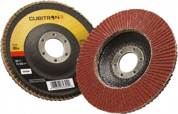 4-1/2" 40-Grit Premium Ceramic Alumina Disc - 3M 7100104907