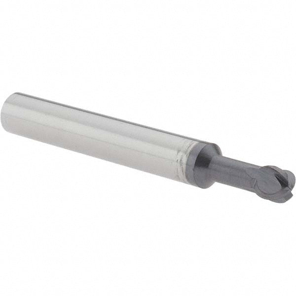 9/32" 4-Flute Solid Carbide Undercutting End Mill, AlTiCrN - Accupro 32414336