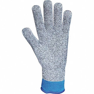 Medium Gray Fiber; Stainless Steel Cut & Abrasion-Resistant Gloves - Whizard 135642