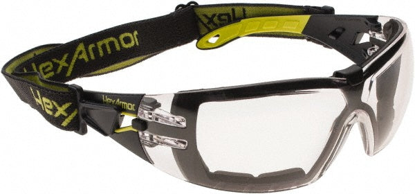 Clear Debris; Dust; Impact Safety Glasses - HexArmor. 11-12002-05