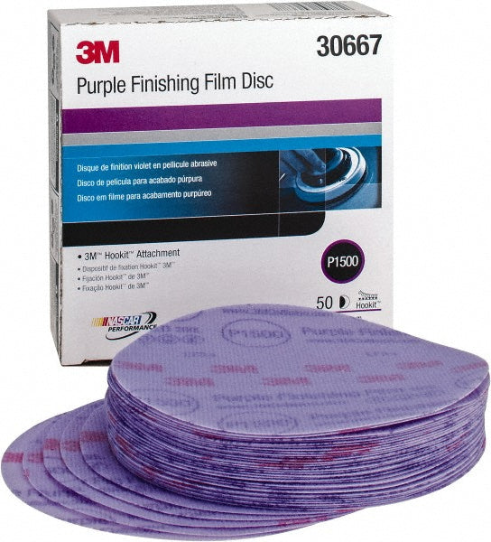 6" 1500-Grit Aluminum Oxide Disc - 3M 7100122795