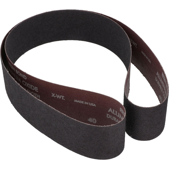 2-1/2 x 60" 40-Grit Aluminum Oxide Belt - Norton 78072721605