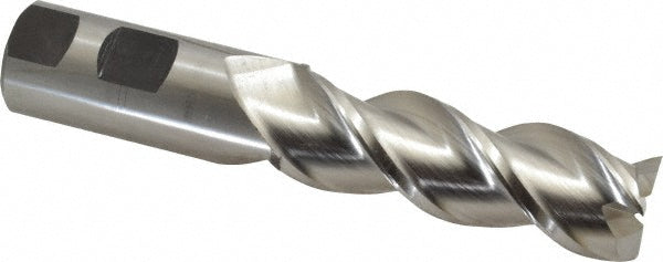 1" 3-Flute Powdered Metal Square End Mill - Cleveland C40360