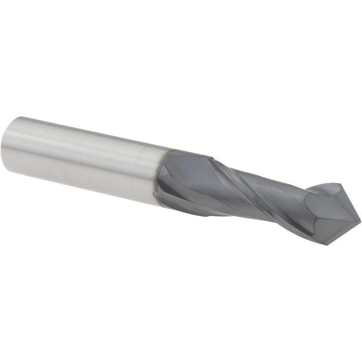 3/8" 2-Flute Solid Carbide Drill Mill End Mill, AlTiN - Melin Tool 56087
