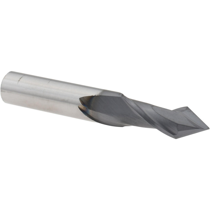 3/8" 2-Flute Solid Carbide Drill Mill End Mill, AlTiN - Melin Tool 51667