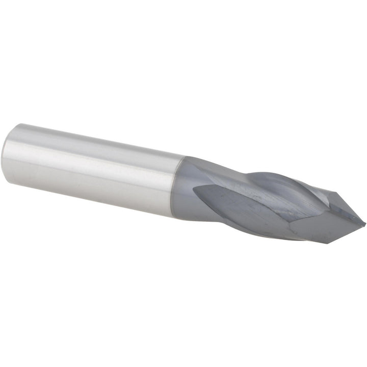 1/2" 2-Flute Solid Carbide Drill Mill End Mill, AlTiN - Melin Tool 56089