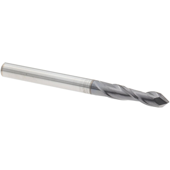 1/8" 2-Flute Solid Carbide Drill Mill End Mill, AlTiN - Melin Tool 56083