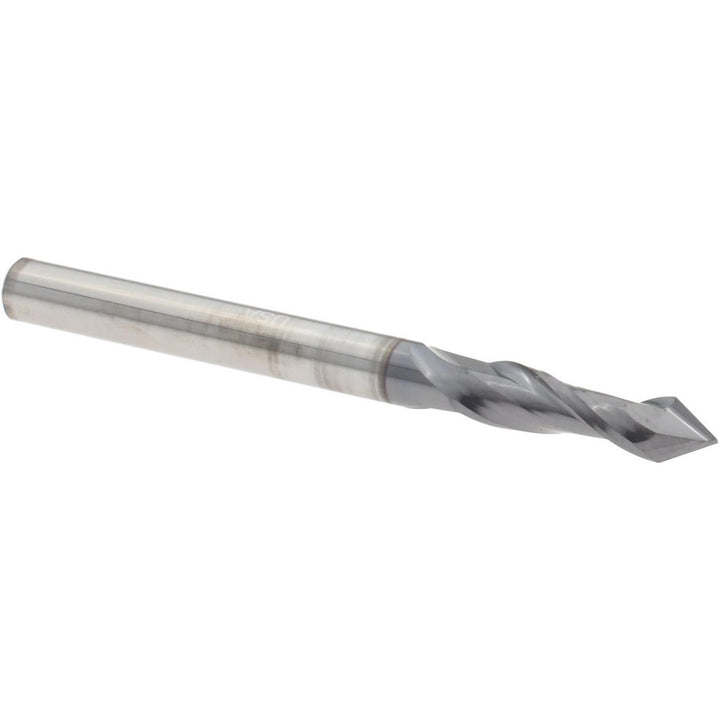 1/8" 2-Flute Solid Carbide Drill Mill End Mill, AlTiN - Melin Tool 51663