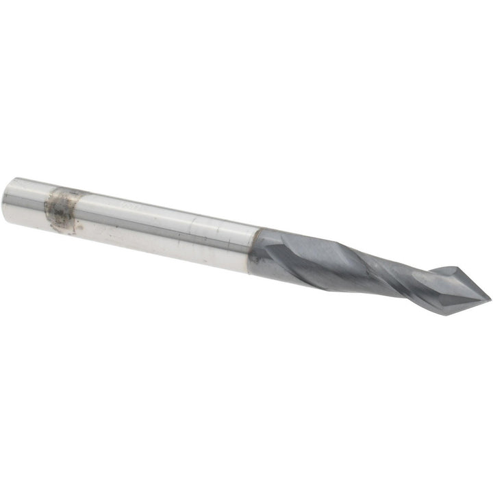 3/16" 2-Flute Solid Carbide Drill Mill End Mill, AlTiN - Melin Tool 52201