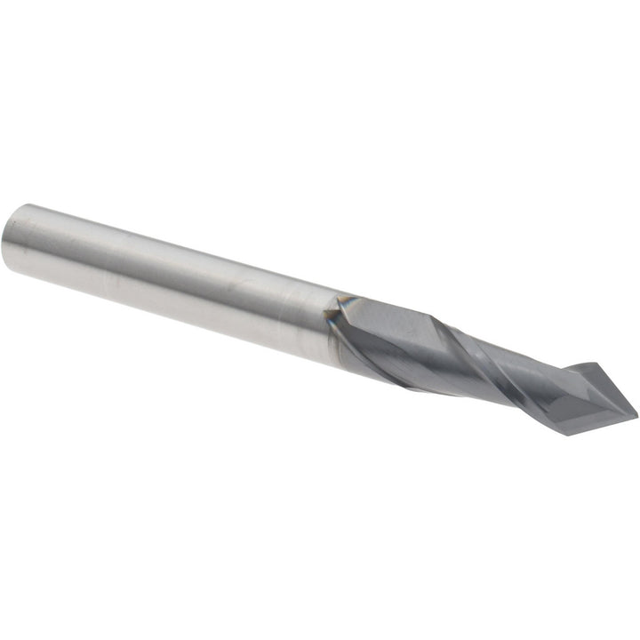 1/4" 2-Flute Solid Carbide Drill Mill End Mill, AlTiN - Melin Tool 51665
