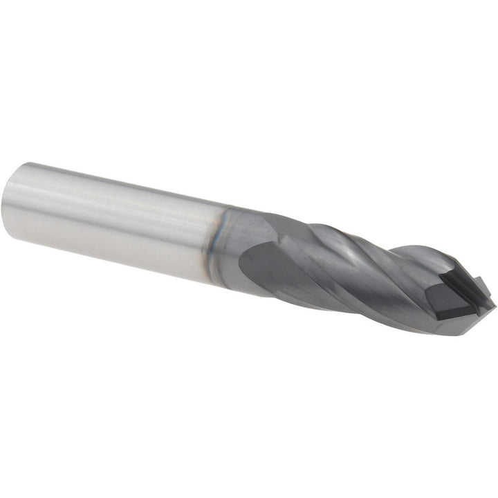 3/8" 4-Flute Solid Carbide Drill Mill End Mill, AlTiN - Melin Tool 51640