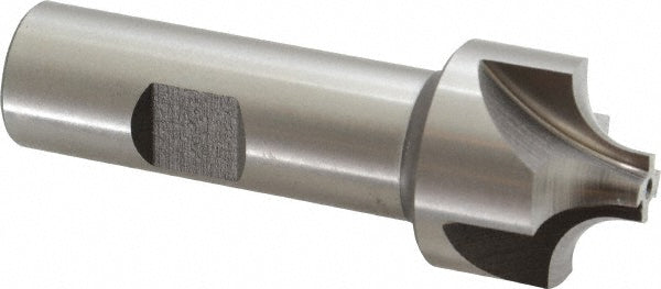 1-1/8" 4-Flute High Speed Steel Corner Rounding End Mill - Keo 932-000-177