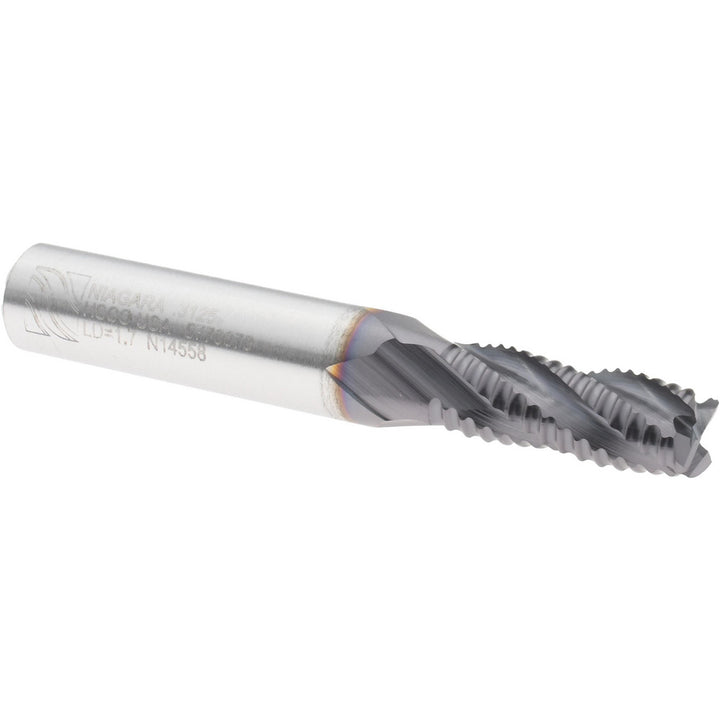 0.3125" 4-Flute Cobalt Roughing End Mill, TiAlN - Seco 17007761
