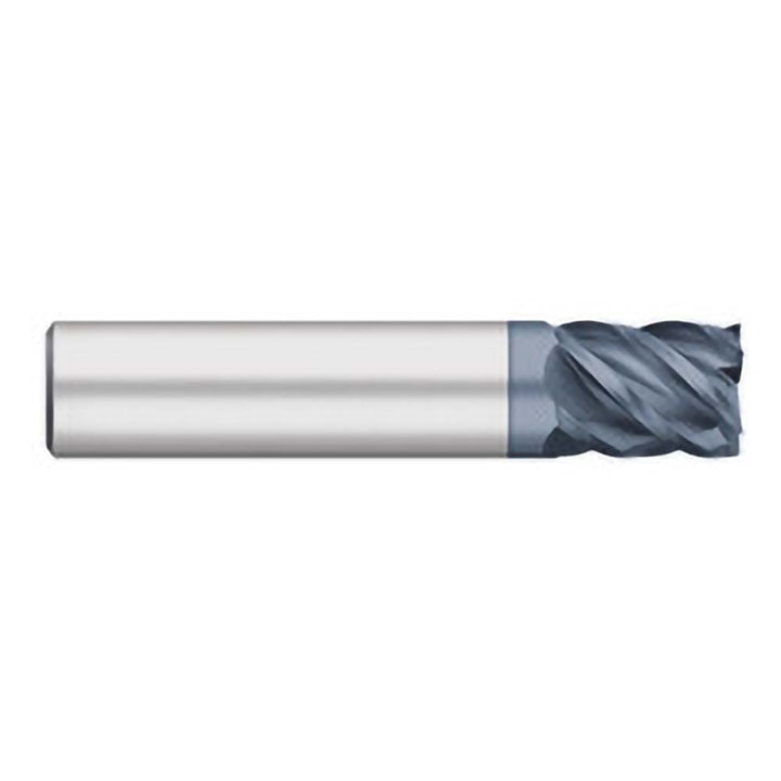 1/2" 5-Flute Solid Carbide Square End Mill, AlTiN - Titan USA TC61532