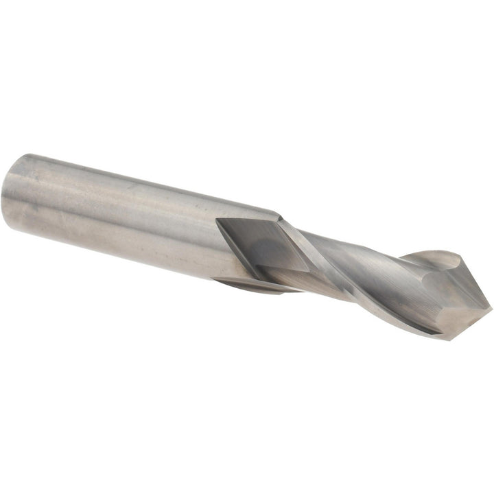 3/8" 2-Flute Solid Carbide Drill Mill End Mill - Titan USA TC32024