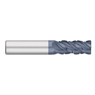 0.3125" 4-Flute Solid Carbide Corner Radius End Mill, AlTiN - Titan USA TC29820