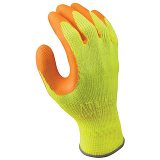 Medium Yellow Natural Rubber; Cotton & Cotton Blend General Purpose Gloves - SHOWA 317S-07