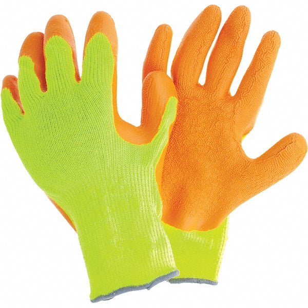Yellow Polyester Gloves - SHOWA 317L-09