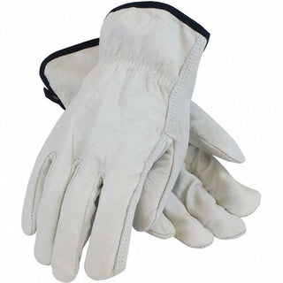 Large Natural Cowhide Leather General Purpose Gloves - PIP 68-103/L