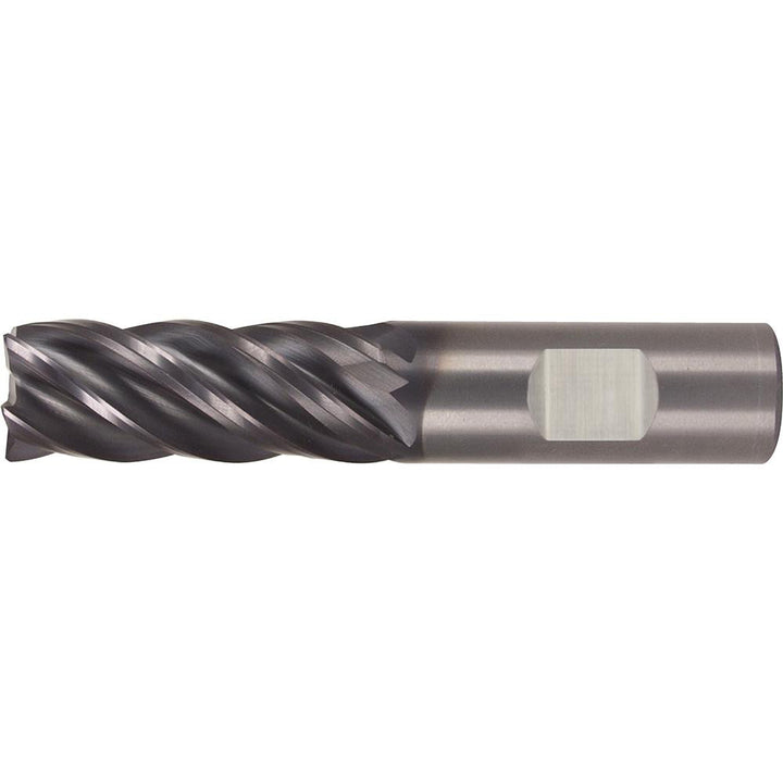 1/2" 5-Flute Solid Carbide Square End Mill, WP15PE - Widia 3552619