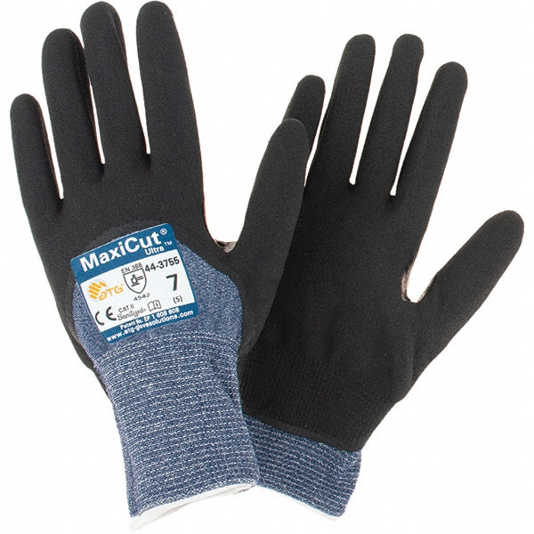 Small Blue Engineered Yarn Cut-Resistant Gloves - ATG 44-3755/S