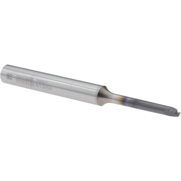 1/8" 2-Flute Solid Carbide High-Feed End Mill, AlTiN - Seco 03043583