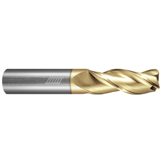 3/8" 3-Flute Solid Carbide Corner Radius End Mill, Zplus - Helical Solutions 88034