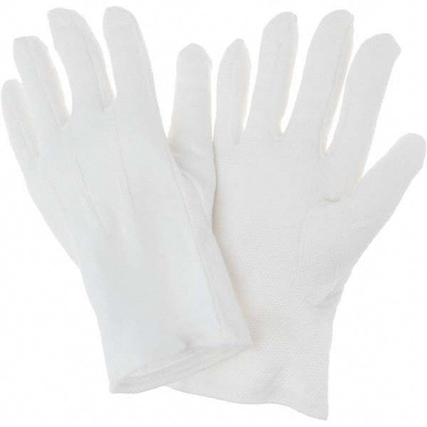 Medium White Cotton General Purpose Gloves - PIP 130-100WMPD/M