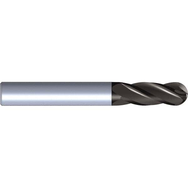 0.5512" 4-Flute Solid Carbide Ball End Mill, TiAlN - Kennametal 5824927