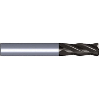 0.1969" 4-Flute Solid Carbide Corner Radius & Corner Chamfer End Mill, TiN - Kennametal 5824174