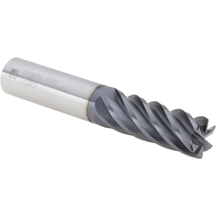 1/2" 6-Flute Solid Carbide Corner Radius End Mill, AlTiN - Seco 03007647
