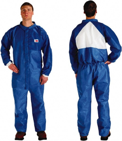 X-Large Blue; White Flame; Splash; Liquid; Anti-Static; Particulate; Welding Protective Garment - 3M 7000089025