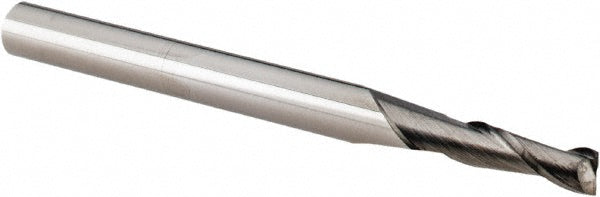 3/32" 2-Flute Solid Carbide Square End Mill - Accupro 12178809