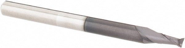 5/64" 2-Flute Solid Carbide Square End Mill, AlTiN - Accupro 12178777